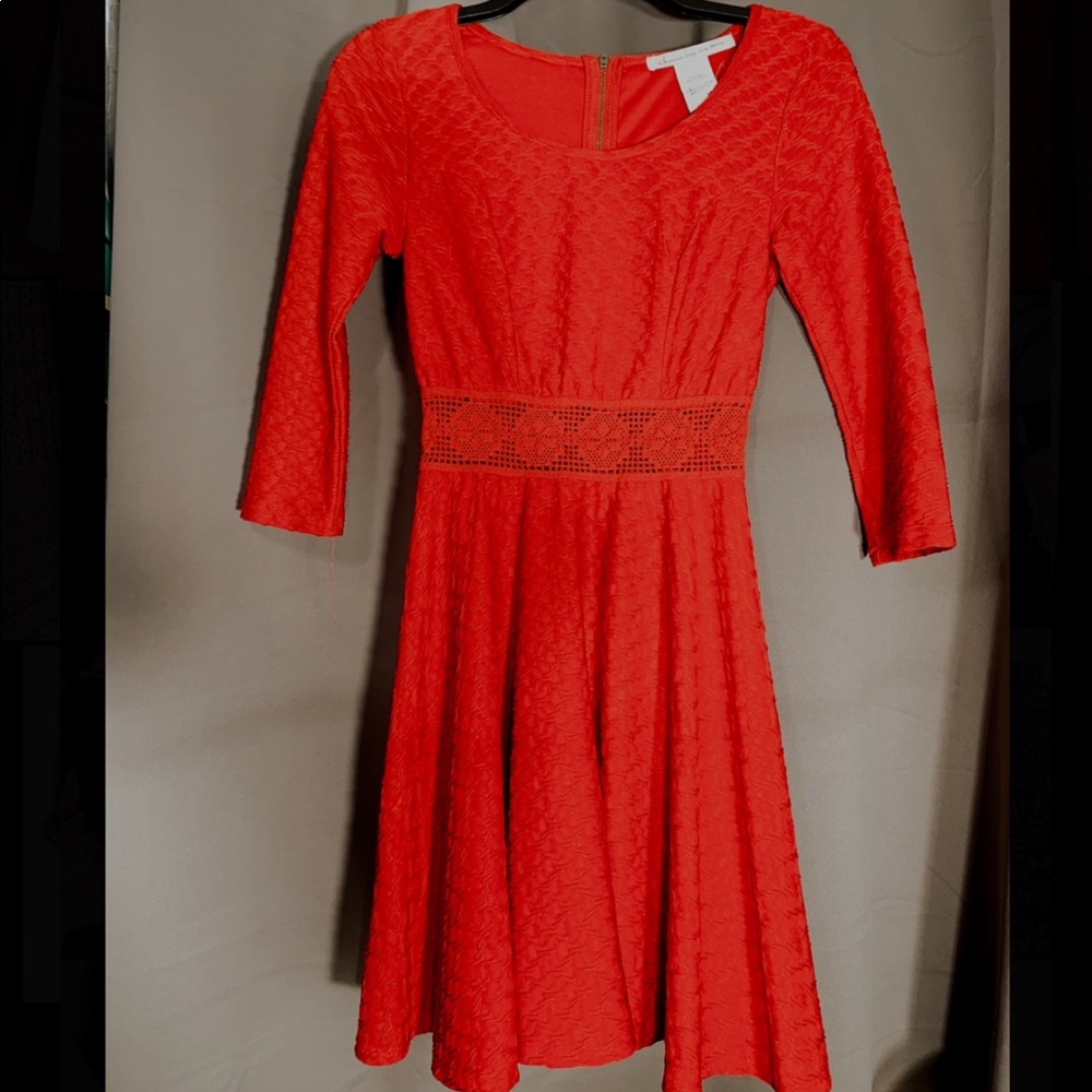 Red Dress w/ See-thru waist